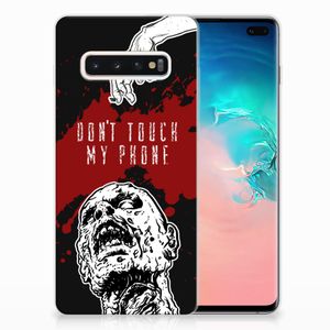 Samsung Galaxy S10 Plus Silicone-hoesje Zombie Blood