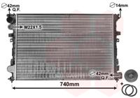 Van Wezel Radiateur 09002089 - thumbnail