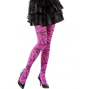 Zebra print panty felroze   -