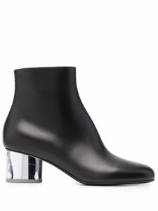 Ferragamo bottines à talon épais - Noir