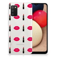 Samsung Galaxy A02s TPU bumper Lipstick Kiss