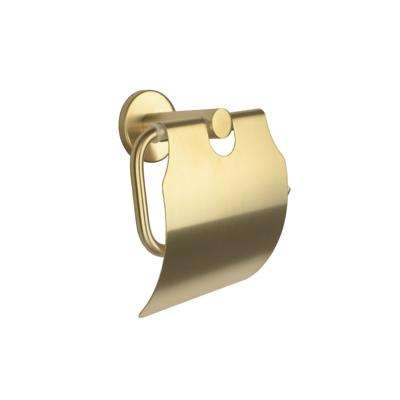 Toiletrolhouder Aqua Splash Colorato Met Klep Geborsteld Goud Aqua Splash