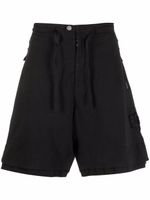 Stone Island Shadow Project bermuda en coton moucheté - Noir