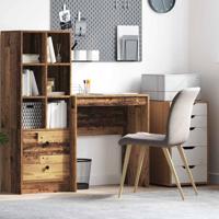 Bureau Oud hout 70 x 40 x 76 cm Bewerkt hout