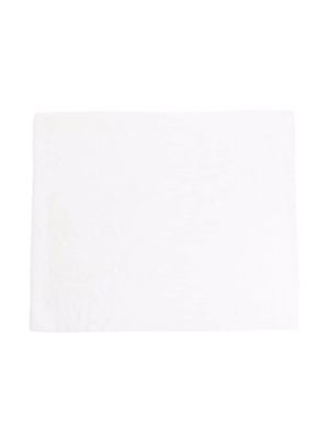 La Stupenderia couverture à logo imprimé - Blanc