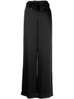 TOM FORD pantalon ample en soie - Noir