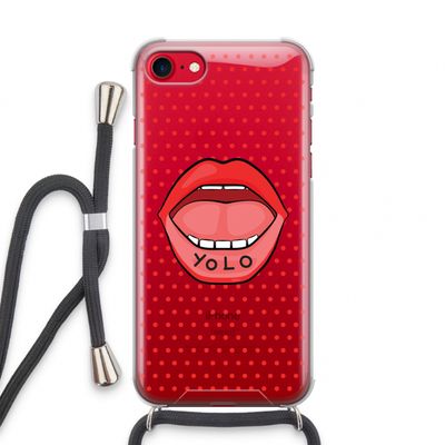 Yolo Denise: iPhone SE 2020 Transparant Hoesje met koord