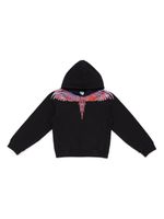 Marcelo Burlon County Of Milan Kids sweat Lunar Wings en coton - Noir