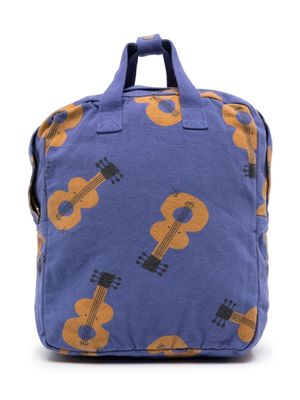 Bobo Choses sac à dos en coton à imprimé graphique - Violet