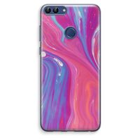 Paarse stroom: Huawei P Smart (2018) Transparant Hoesje