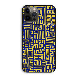 Majorelle Blue Print: iPhone 12 Pro Max Biologisch afbreekbaar hoesje
