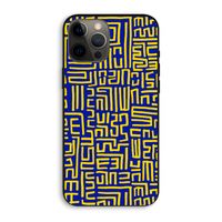 Majorelle Blue Print: iPhone 12 Pro Max Biologisch afbreekbaar hoesje
