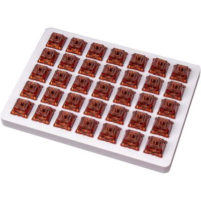 Gateron Phantom Switch set - Brown, 35 Switches Keyboard switches