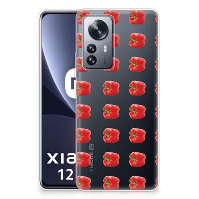 Xiaomi 12 Pro | Siliconen Case | Paprika Red