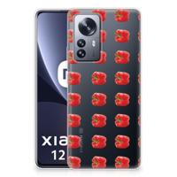 Xiaomi 12 Pro | Siliconen Case | Paprika Red