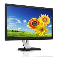 Philips Brilliance 220P4LPYEB - 22 inch - 1680x1050 - DP - DVI - VGA - Zilver