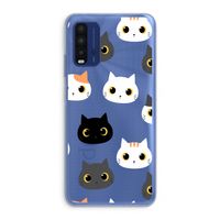 Katten: Xiaomi Redmi 9T Transparant Hoesje