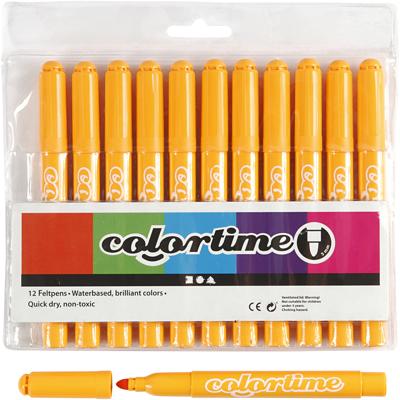 Creativ Company Warm gele jumbo stiften, 12st.