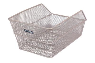 Basil Fietsmand cento achtermand 24 x 38,5 x 11 cm - nude metallic