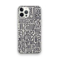 Moroccan Print: iPhone 12 Pro Max Transparant Hoesje