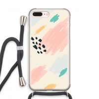 Sunday Chillings: iPhone 8 Plus Transparant Hoesje met koord