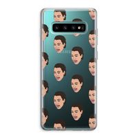 Ugly Cry Call: Samsung Galaxy S10 Plus Transparant Hoesje