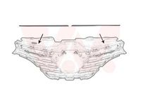 Sier- / Beschermingspaneel, radiateurgrille 4424517