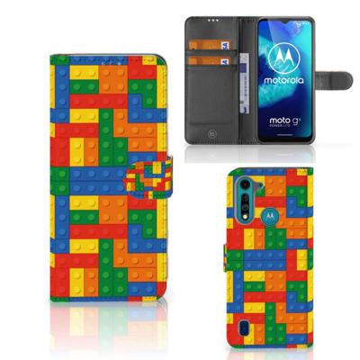 Motorola G8 Power Lite | Telefoon Hoesje | Blokken
