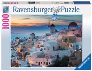 Ravensburger puzzel 1000 stukjes Avond in Santorini