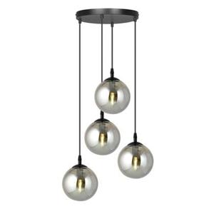 NADUVI Collection Glazen hanglamp eetkamer Cosmo rond 4-lichts