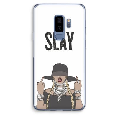 Slay All Day: Samsung Galaxy S9 Plus Transparant Hoesje