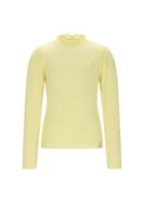 NoNo winter jersey t-shirt meisjes - geel - Koss - rib, ecovero