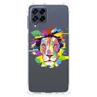 Samsung Galaxy M53 Stevig Bumper Hoesje Lion Color - thumbnail