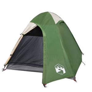vidaXL Tent 2-persoons 254x135x112 cm 185T taft groen