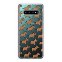 Pony: Samsung Galaxy S10 Plus Transparant Hoesje Pony: Samsung Galaxy S10 Plus Transparant Hoesje