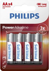 Duracell batterij plus power mn1500/lr6/aa per 4 op kaart