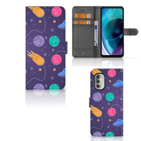 Motorola Moto G51 5G Wallet Case met Pasjes Space