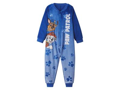 Pluche kinder onesie (Blauw, 110/116) Pluche kinder onesie (Blauw, 110/116)