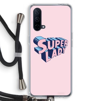Superlady: OnePlus Nord CE 5G Transparant Hoesje met koord
