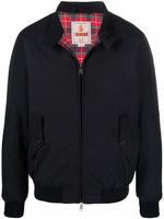 Baracuta veste bomber à fermeture zippée - Bleu