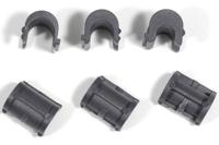 Ortlieb Reserveonderdeel Set bussen QL2.1 haken - Zwart