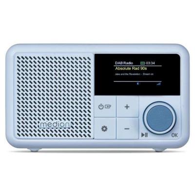 Mini Radio - MEDION - DAB/FM - Mono 2W RMS - Blauw