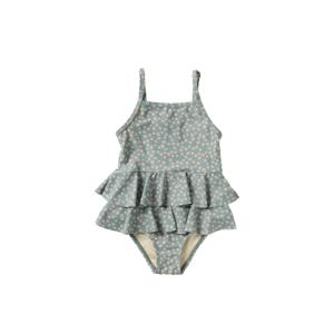 Salted Stories zomer badpak meisjes - groen - Daisies