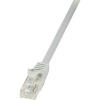 LogiLink CP1142U RJ45 Netwerkkabel, patchkabel CAT 5e U/UTP 50.00 m Grijs 1 stuk(s) - thumbnail