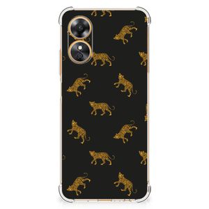 Case Anti-shock voor OPPO A17 Leopards