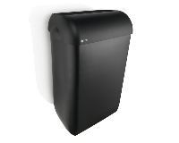 Satino black afvalbak kunststof (43 liter)