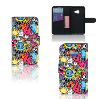 Samsung Galaxy Xcover 4 | Xcover 4s Wallet Case met Pasjes Punk Rock - thumbnail