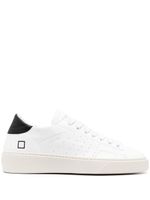 D.A.T.E. Levante low-top leather sneakers - WHITE