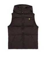 Lyle & Scott winter gilet jongens - zwart - gewatteerd