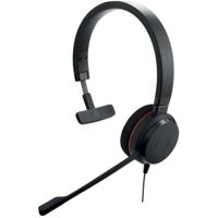 Jabra Evolve 20 Headset Bedraad Hoofdband Kantoor/callcenter USB Type-C / USB Type-A Zwart